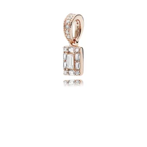 (תמונה ל-) תליון PANDORA רוז קרח זוהר - 387543CZ