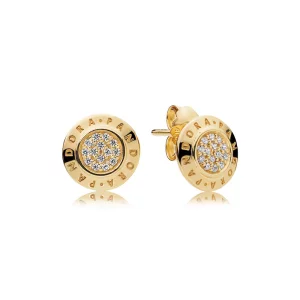 (תמונה ל-) עגילי SHINE צמודים חתימת PANDORA - 260559CZ