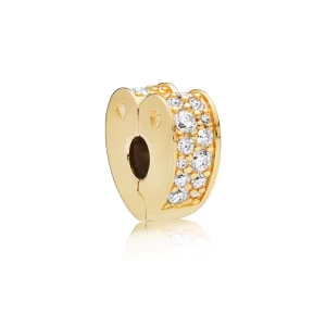 (תמונה ל-) פנדורה קליפס SHINE קשתות אהבה נוצצות - 767020CZ