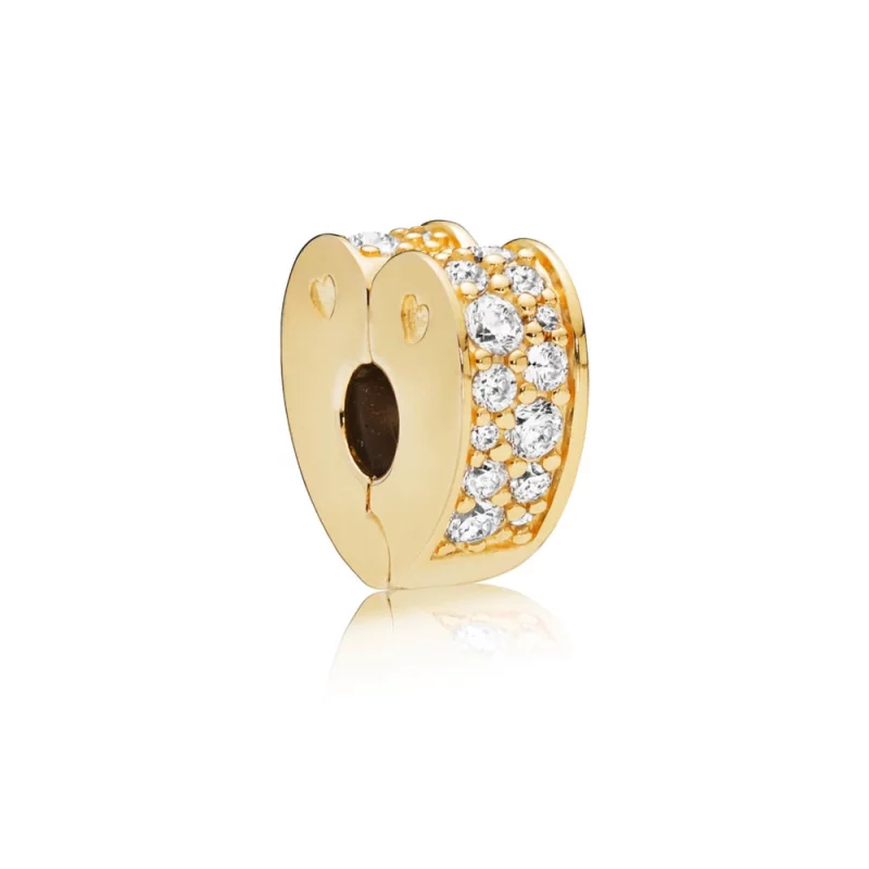 (תמונה ל-) פנדורה קליפס SHINE קשתות אהבה נוצצות - 767020CZ