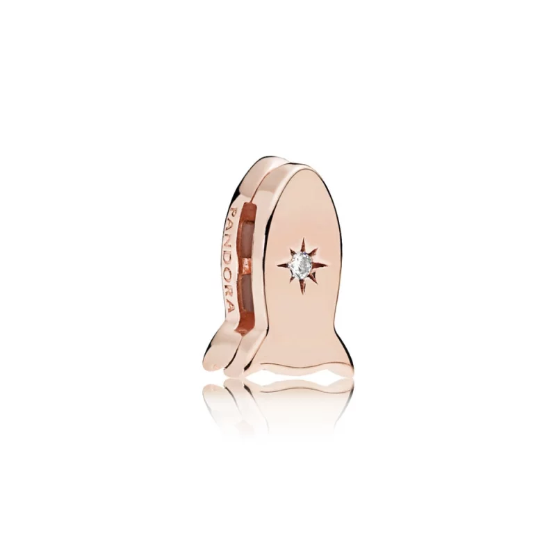 (תמונה ל-) קליפס PANDORA רוז PANDORA REFLEXIONS ™ רקטת חלל - 787566CZ
