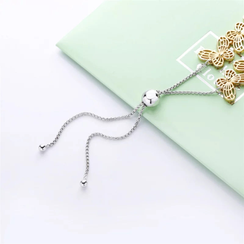 (תמונה ל-) פרפרים חלולצמיד בנגל PANDORA SHINE - 567957 - הצג 4