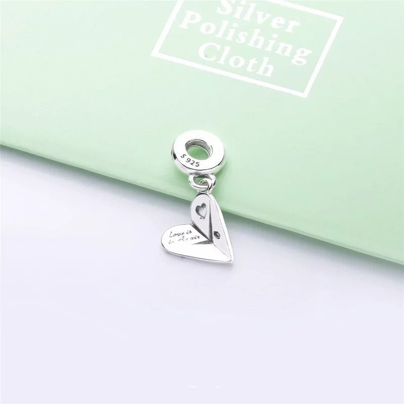 (תמונה ל-) תליון כסף מטוס נייר - 797876CZ - צ'ארמס PANDORA - הצג 2