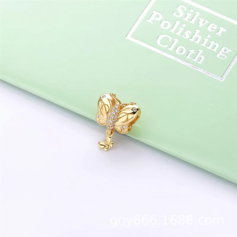 (תמונה ל-) צ'ארמ SHINE פרפר מקושט - 767899CZ - צ'ארמס PANDORA - הצג 3