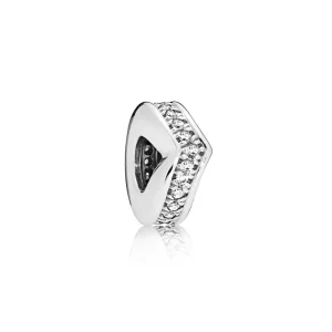 (תמונה ל-) ספייסר כסף משאלה זוהרת - 797808CZ - צ'ארמס PANDORA
