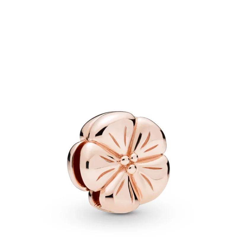 (תמונה ל-) קליפס PANDORA רוז שטוח פרח קלאסי - 787897 - צ'ארמס PANDORA