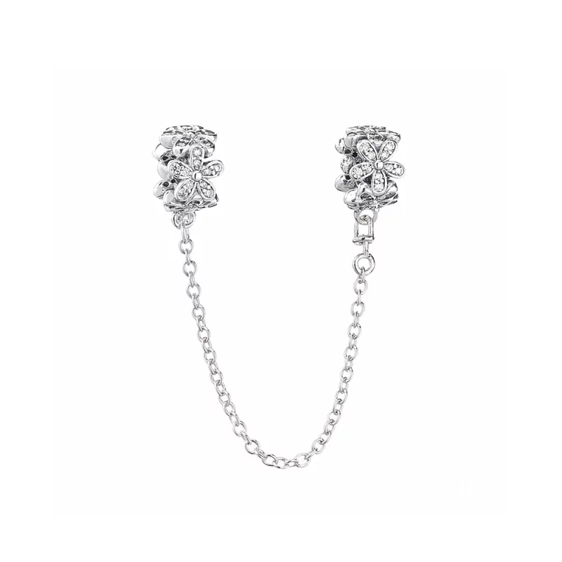 (תמונה ל-) שרשרת בטחון כסף חיננית - PANDORA