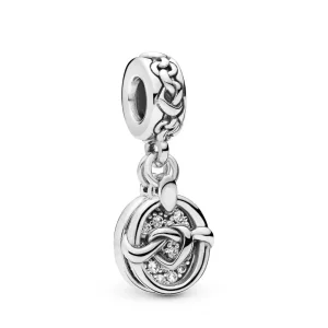 (תמונה ל-) תליון כסף קשר הלב - 798095CZ - צ'ארמס PANDORA