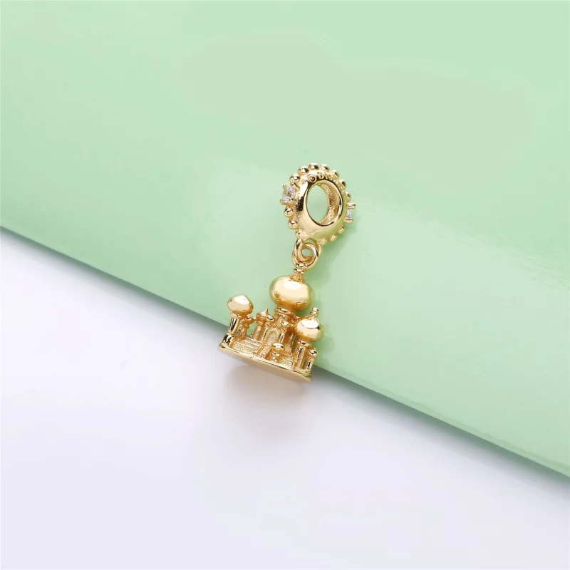 (תמונה ל-) דיסני, תליון Shine טירת אגרבה - 768040CZ - צ'ארמס PANDORA - הצג 2