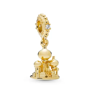 (תמונה ל-) דיסני, תליון Shine טירת אגרבה - 768040CZ - צ'ארמס PANDORA