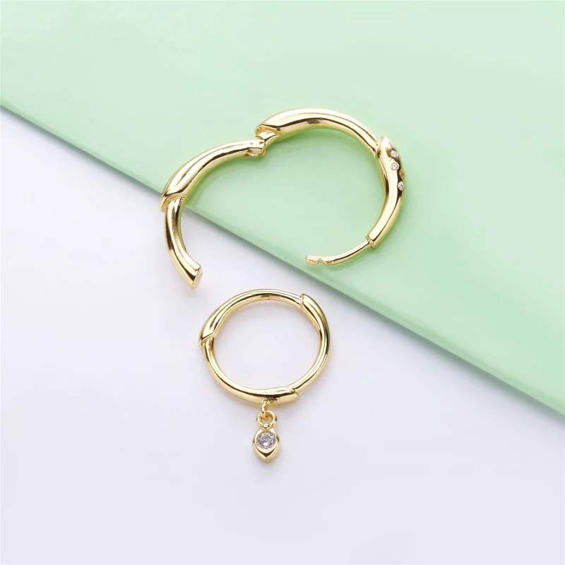 (תמונה ל-) עגילי SHINE גבעולי פרחים - 267927CZ - PANDORA - הצג 4