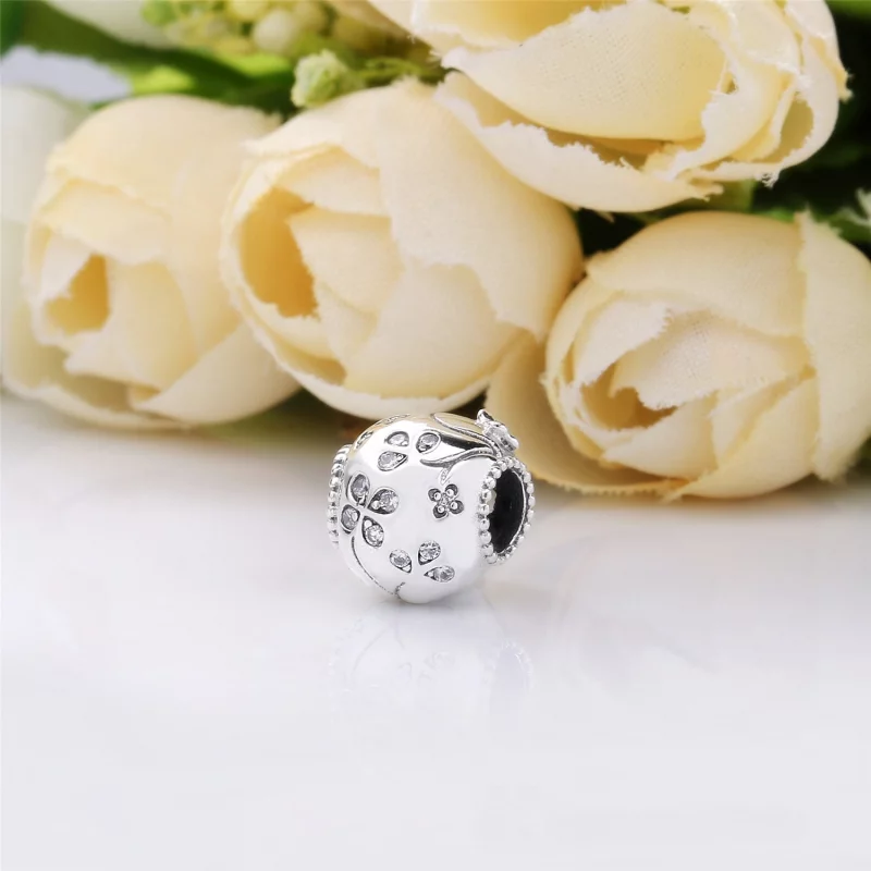 (תמונה ל-) צ'ארמ כסף גולגולת נוצצת - 797866CZ - צ'ארמס PANDORA - הצג 3