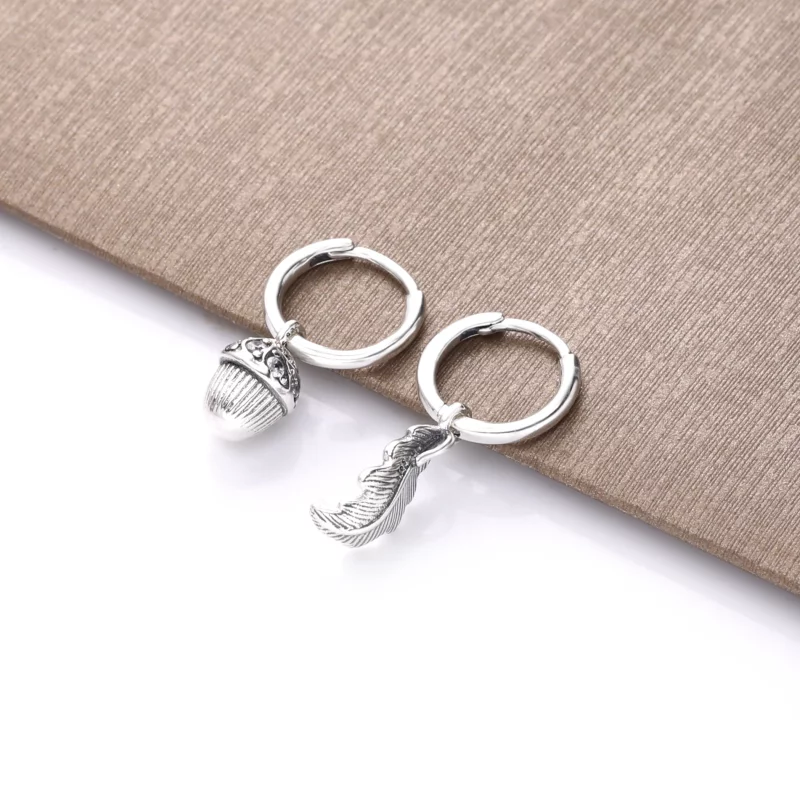 (תמונה ל-) PANDORA עֲלֵי-אַלּוֹן עֲגִילִים מַחְשׁוּף - 298603C01 - הצג 3