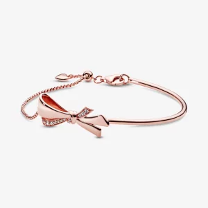 (תמונה ל-) צמיד בנגל Ornate Bow - 587242CZ