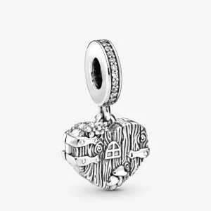 (תמונה ל-) פנדורה צמיד תליון Home Sweet Heart - 798284CZ