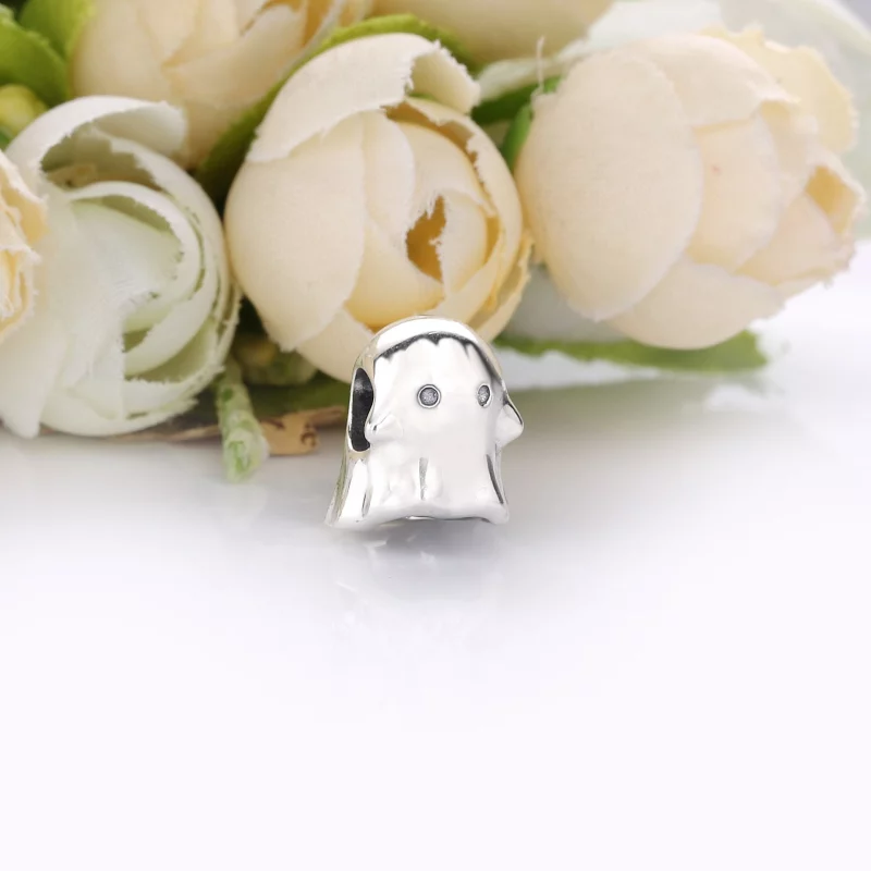 (תמונה ל-) פנדורה צ'ארמ כסף חברים Boo הרוח - 798340EN16 - הצג 2