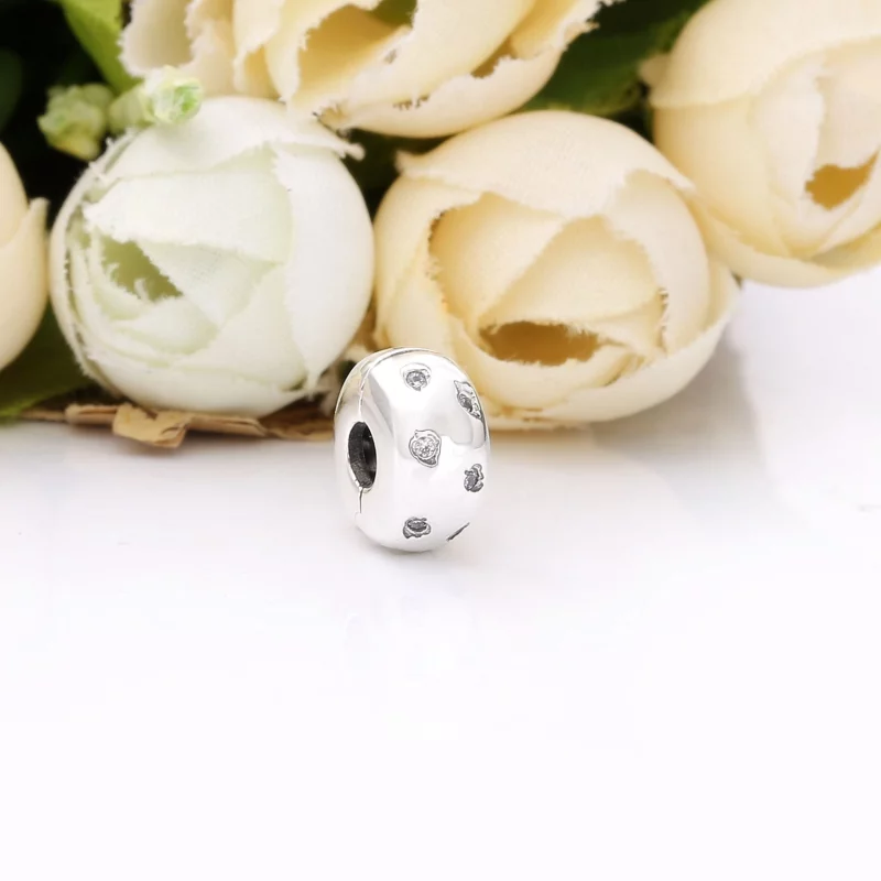 (תמונה ל-) פנדורה קליפס עלים נוצצים - 798345CZ - הצג 3