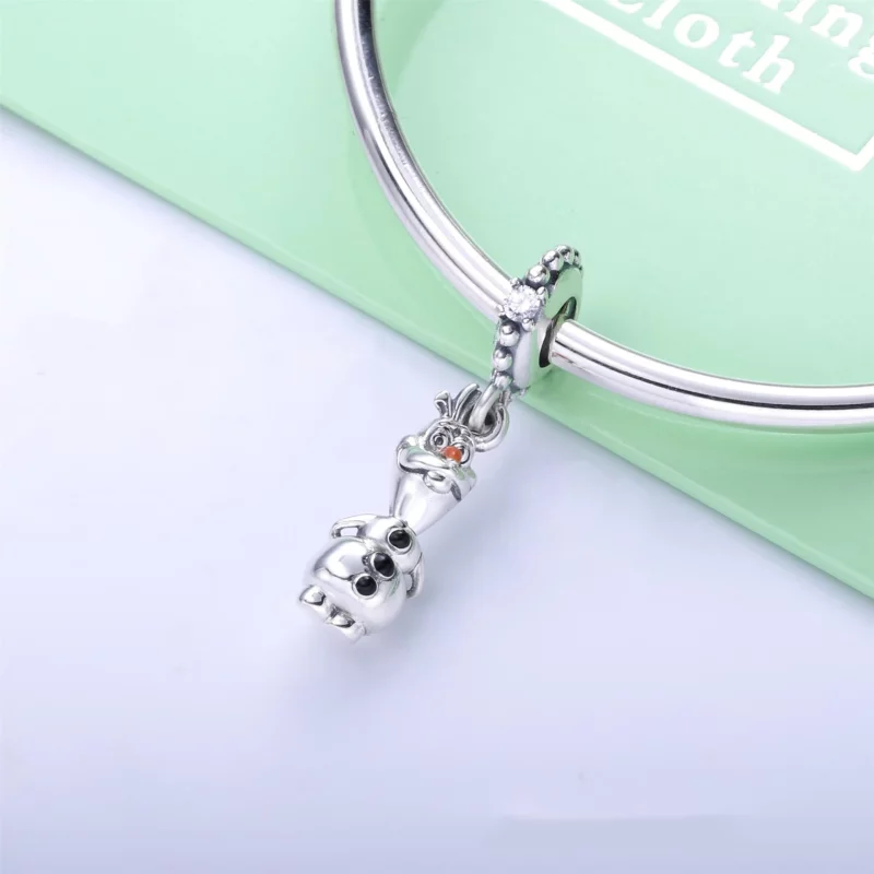 (תמונה ל-) פנדורה Disney Frozen Olaf Dangle Charm - 798455C01 - הצג 4