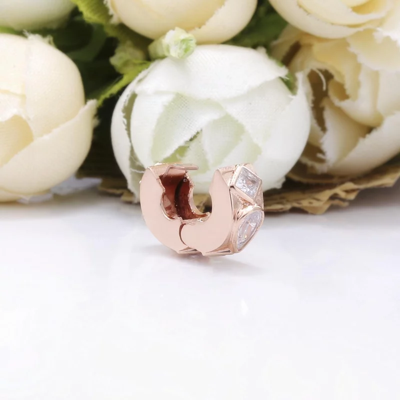 (תמונה ל-) PANDORA צורות גיאומטריות קליפ תליון - 788429C01 - הצג 3