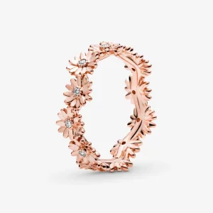 (תמונה ל-) פנדורה טבעת Sparkling Daisy Flower Crown - 188799C01