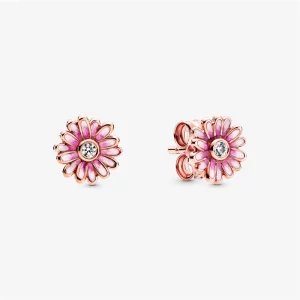 (תמונה ל-) פנדורה עגילי Pink Daisy Flower - 288773C01