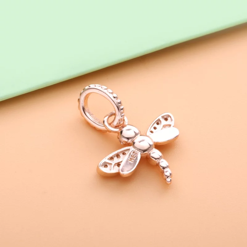 (תמונה ל-) פנדורה תליון Sparkling Dragonfly - 388803C01 - הצג 4