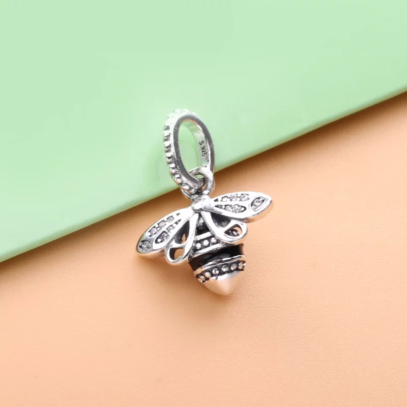 (תמונה ל-) פנדורה תליון Sparkling Queen Bee - 398840C01 - הצג 2