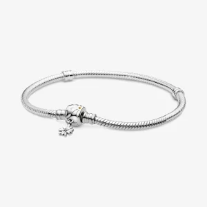 (תמונה ל-) צמיד Daisy Flower Clasp Snake Chain - 598776C01