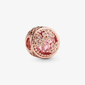 (תמונה ל-) פנדורה צ'ארמ Sparkling Pink Daisy Flower - 782055C01
