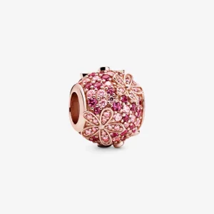 (תמונה ל-) פנדורה צ'ארמ Pink Pavé Daisy Flower - 788797C01