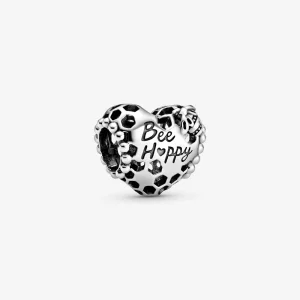 (תמונה ל-) פנדורה צ'ארמ Bee Happy Honeycomb Heart - 798769C00