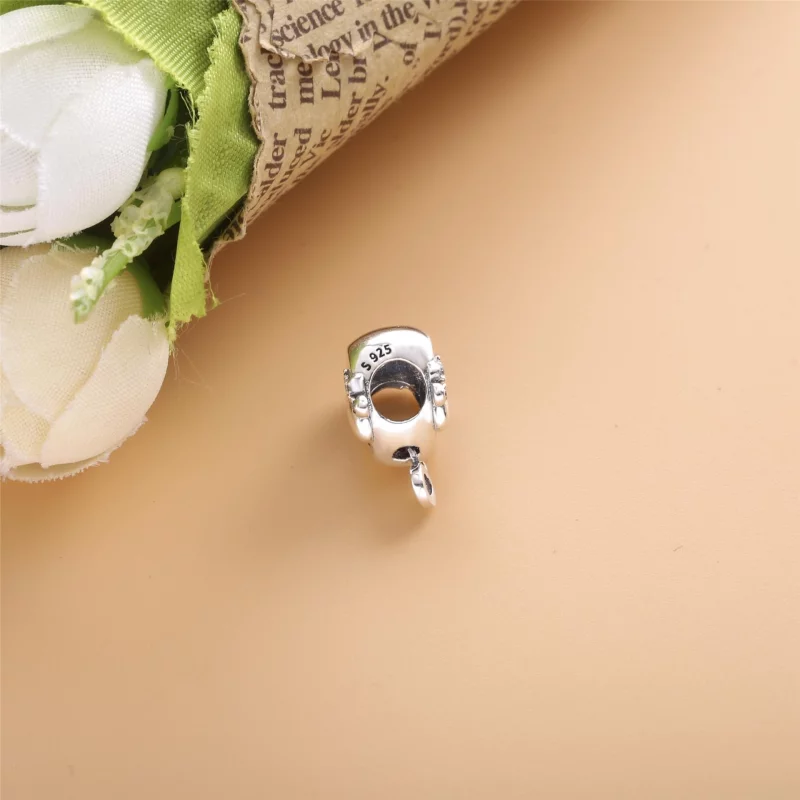 (תמונה ל-) פנדורה צ'ארמ Sparkling Paw Print & Heart - 798873C01 - הצג 3