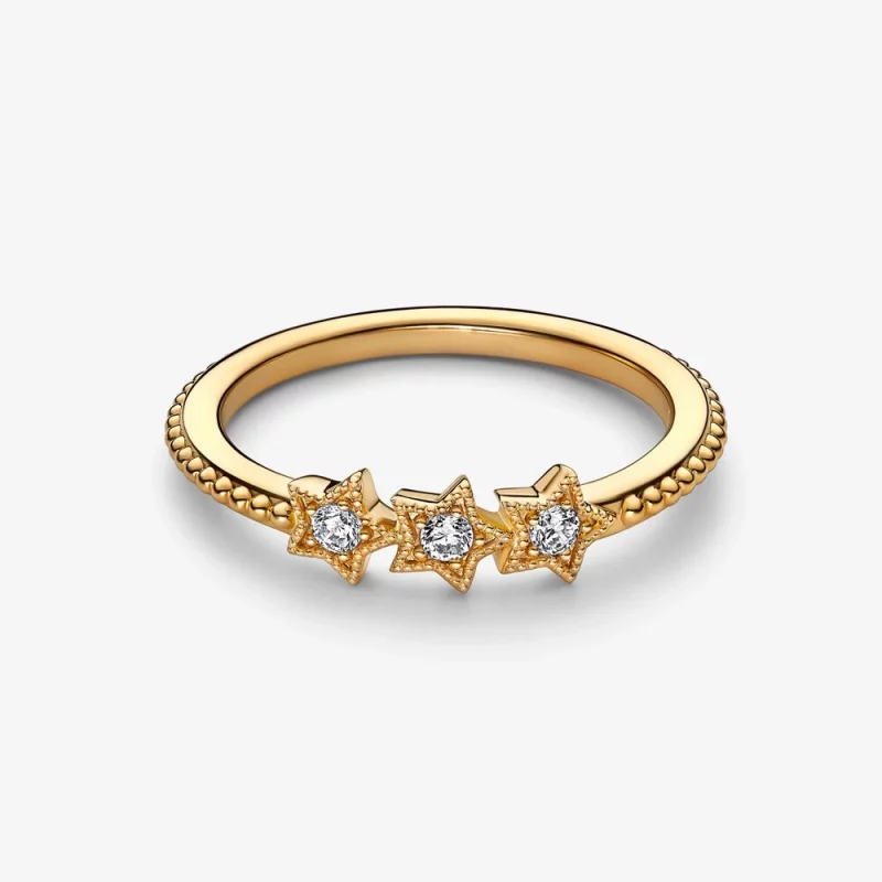 (תמונה ל-) טבעת פנדורה Celestial Stars - 162333C01 - הצג 4