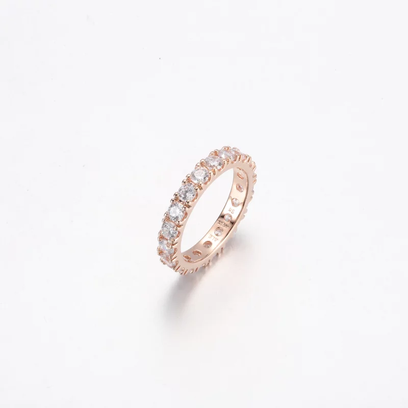 (תמונה ל-) טבעת פנדורה Sparkling Row Eternity - 180050C01 - הצג 8