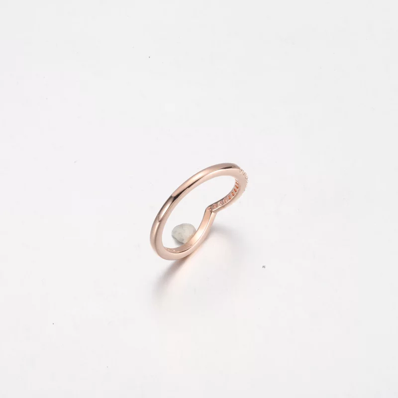 (תמונה ל-) טבעת פנדורה Timeless Wish Half Sparkling - 182394C01 - הצג 8