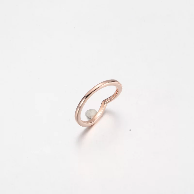 (תמונה ל-) טבעת פנדורה Timeless Wish Half Sparkling - 182394C01 - הצג 12
