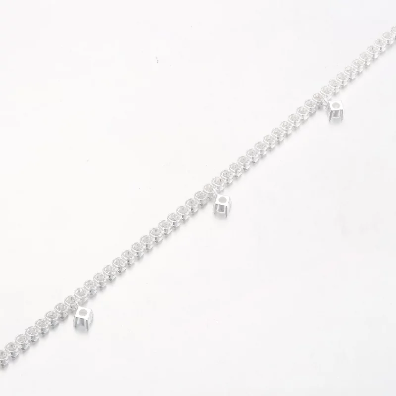(תמונה ל-) צמיד פנדורה Sparkling Drops Tennis - 592401C01 - הצג 7