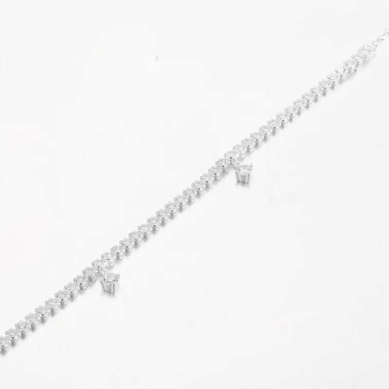 (תמונה ל-) צמיד פנדורה Sparkling Drops Tennis - 592401C01 - הצג 10