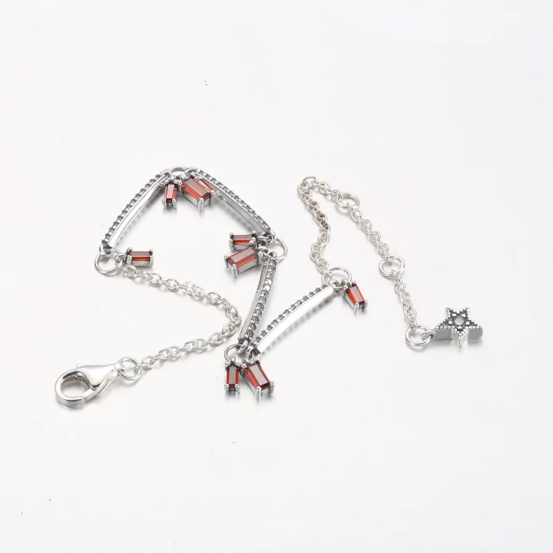 (תמונה ל-) פנדורה צמיד Firecracker Pavé Bars - 592537C01 - הצג 9