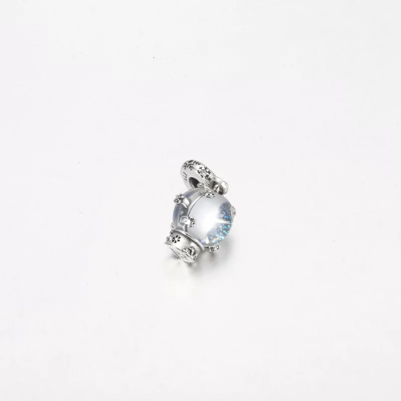(תמונה ל-) צמיד תליון פנדורה Snowflake Snow Globe - 792369C01 - הצג 11