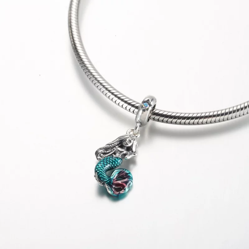 (תמונה ל-) פנדורה דיסני הסיפור הקטן המרמייד אריאל צ'ארם תלוי - 792695C01 - הצג 4