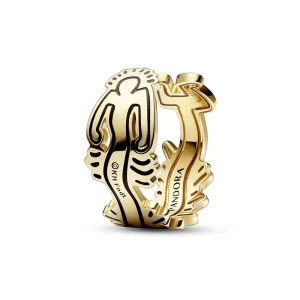 (תמונה ל-) Keith Haring™ x Pandora Wavy Figure טבעת פתוחה - 162226C01