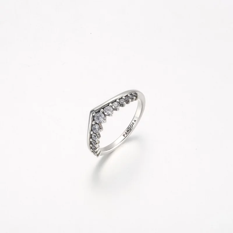 (תמונה ל-) Pandora Timeless Wish Floating Pavé טבעת - 192320C01 - הצג 2