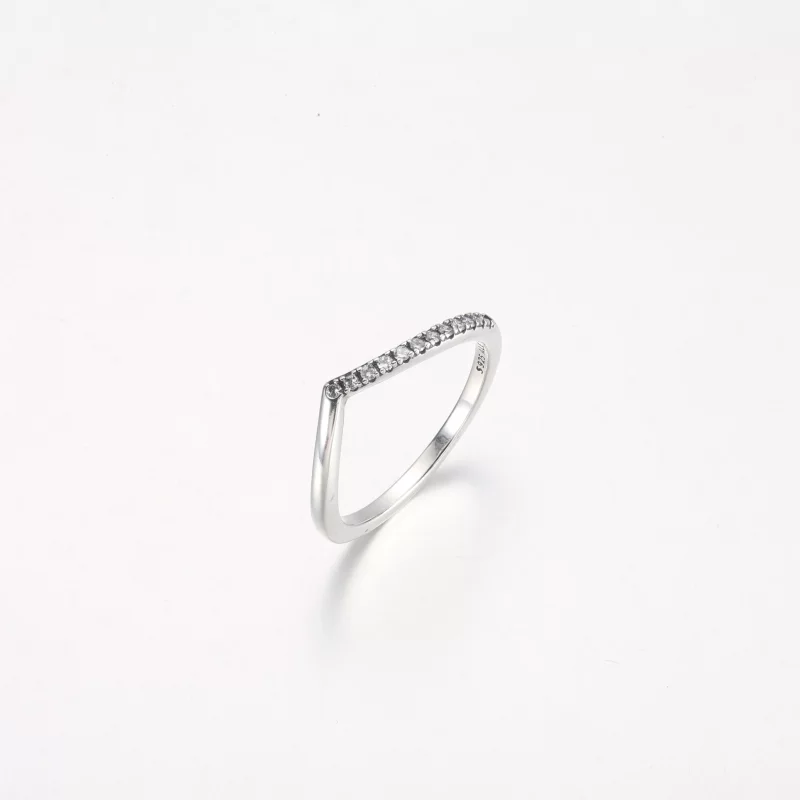 (תמונה ל-) Pandora Timeless Wish חצי טבעת נוצצת - 192394C01 - הצג 2