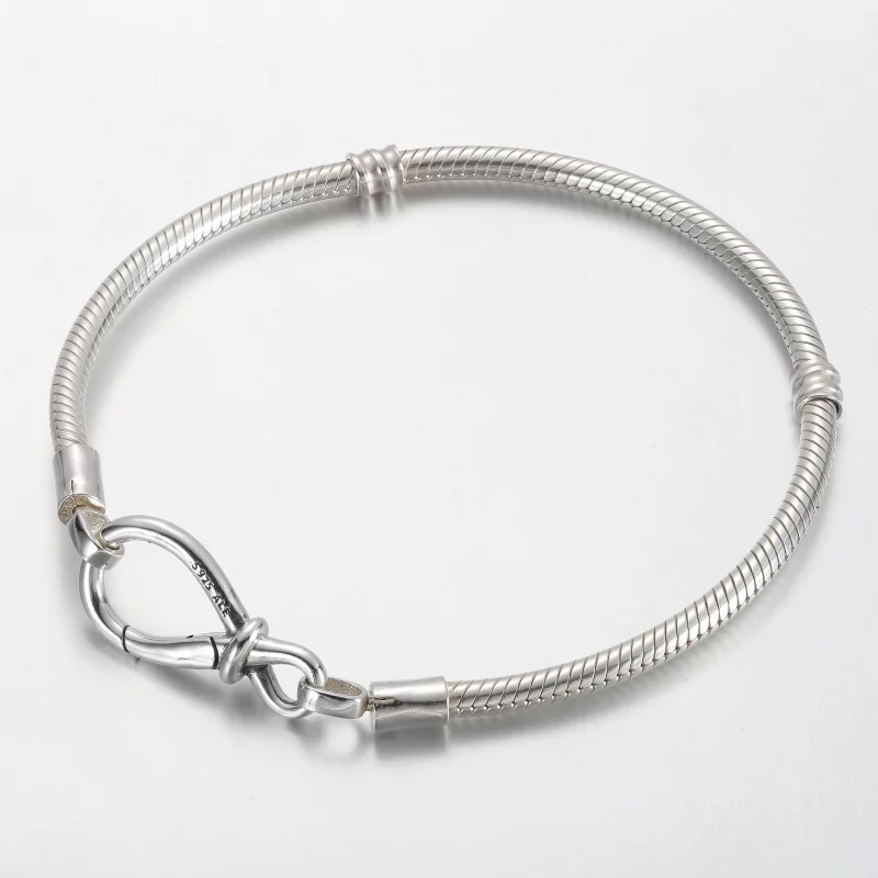 (תמונה ל-) Pandora Moments Infinity Knot צמיד שרשרת נחש - 590792C00 - הצג 2