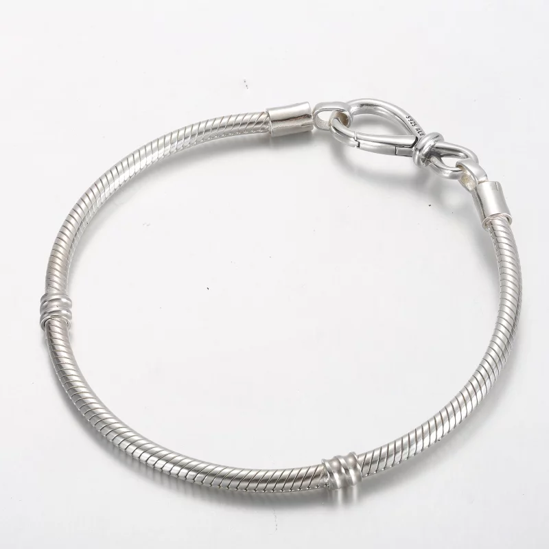 (תמונה ל-) Pandora Moments Infinity Knot צמיד שרשרת נחש - 590792C00 - הצג 3