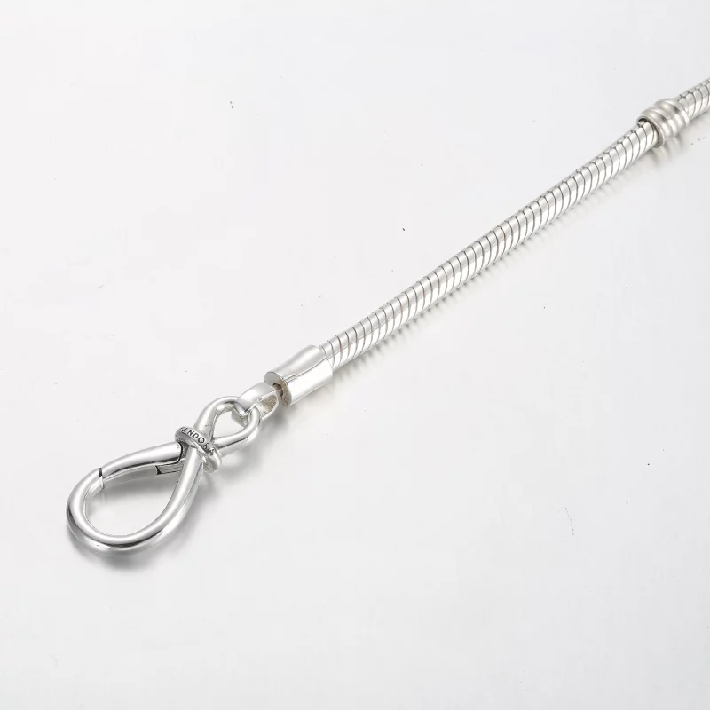 (תמונה ל-) Pandora Moments Infinity Knot צמיד שרשרת נחש - 590792C00 - הצג 5