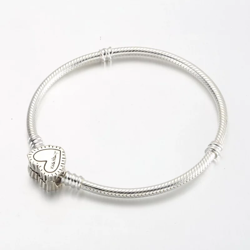 (תמונה ל-) Keith Haring™ x Pandora Moments צמיד שרשרת נחש קורן לב - 592217C01 - הצג 3