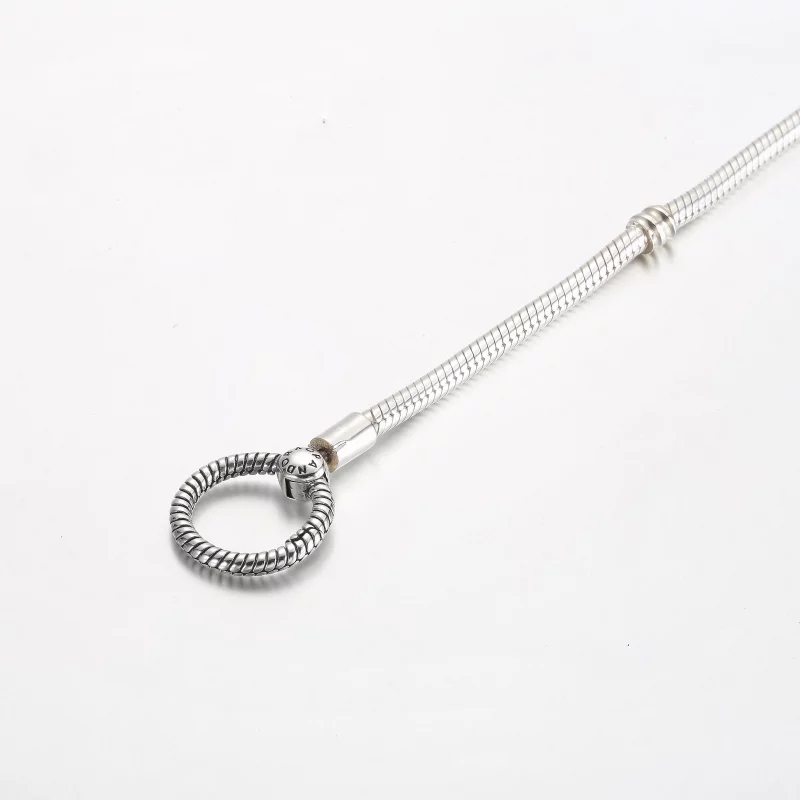 (תמונה ל-) צמיד שרשרת נחש Pandora Moments O Closure - 592242C00 - הצג 4