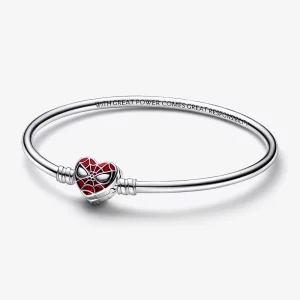 (תמונה ל-) Pandora Moments מארוול ספיידרמן צמיד אבזם מסכה - 592324C01